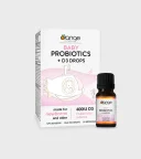 Orange Naturals Baby Probiotics + D3 Drops 50 servings 10ml 250 drops