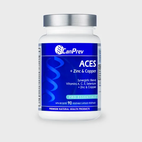 CanPrev Aces Antioxidant Combo + Zinc & Copper - One Stop Supplements