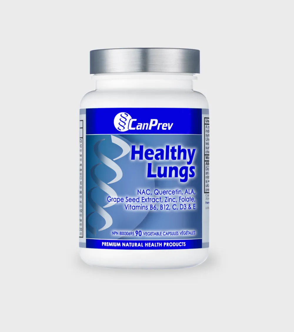 CanPrev Heathy Lungs 90 Capsules One Stop Supplements