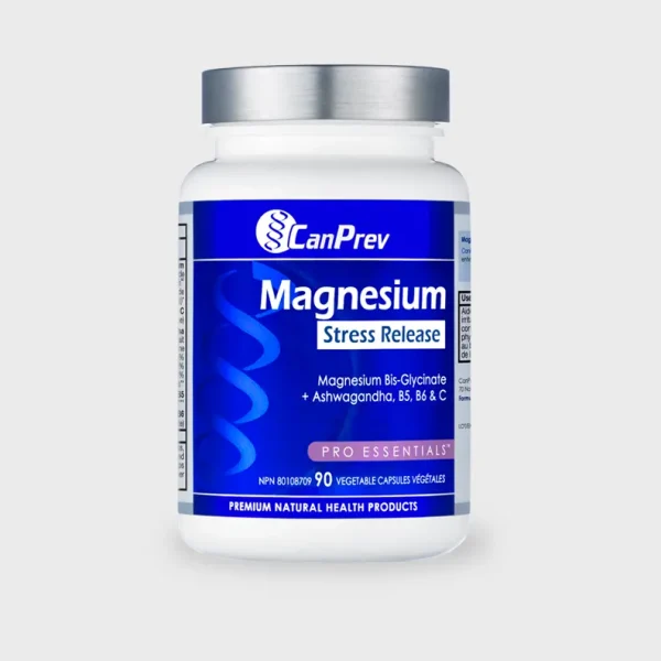 CanPrev Magnesium Stress Release 90 Capsules One Stop Supplement
