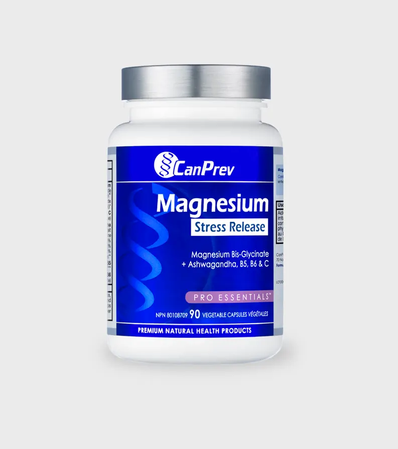 CanPrev Magnesium Stress Release 90 Capsules One Stop Supplement
