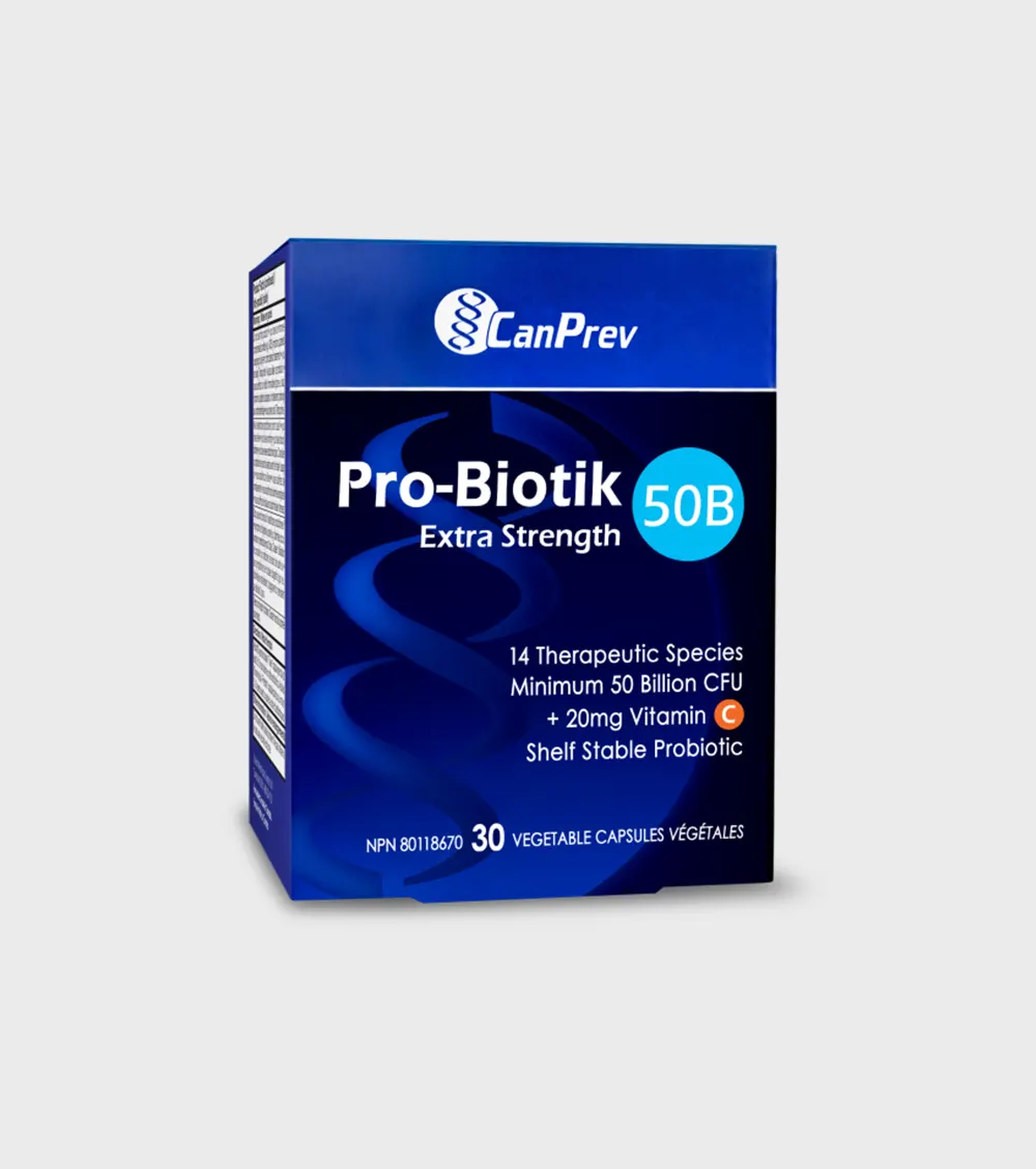 CanPrev Pro-Biotik Extra Strength 30 Capsules 50 Billion - One Stop Supplements