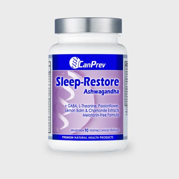 CanPrev Sleep Restore + Ashwagandha 90 Capsules One Stop Supplements