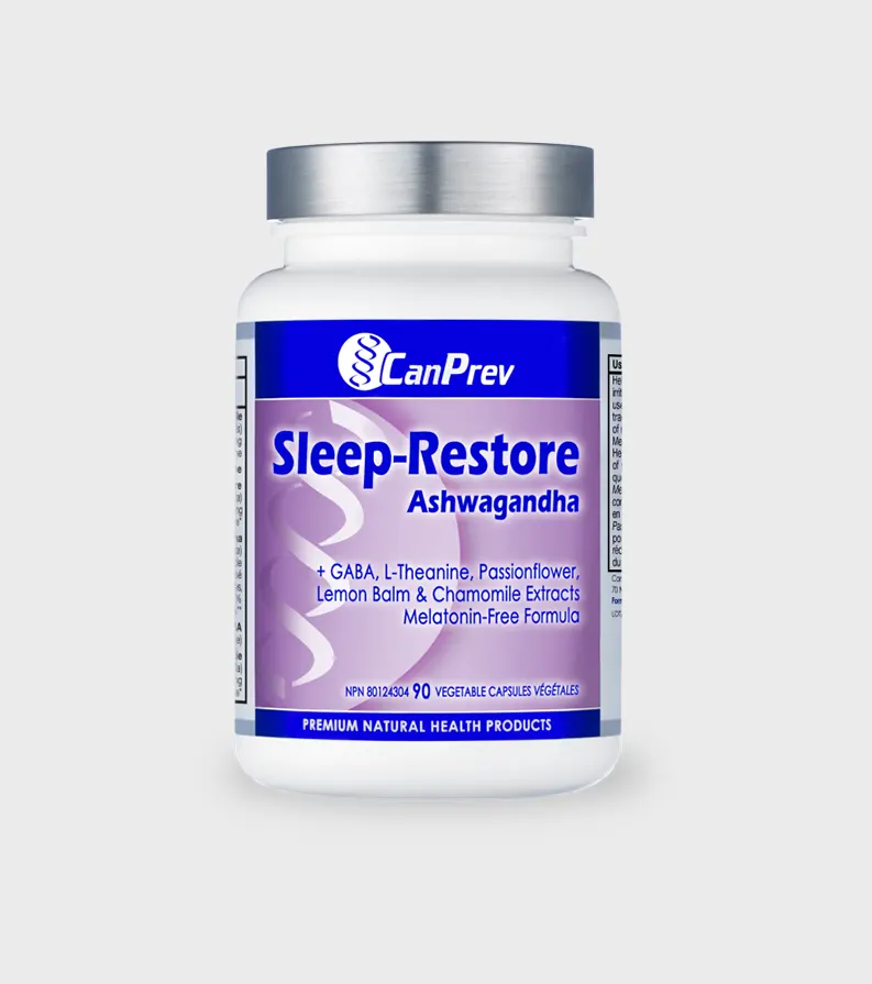 CanPrev Sleep Restore + Ashwagandha 90 Capsules One Stop Supplements