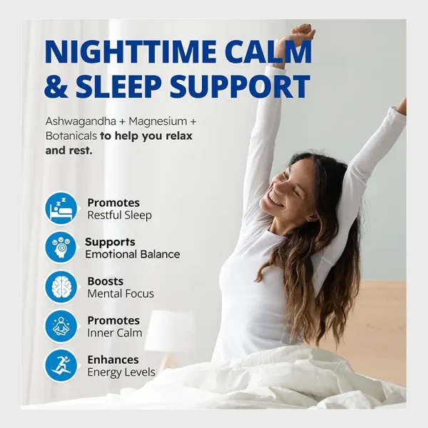 CanPrev Sleep Restore + Ashwagandha Health Benefits One Stop Supplements