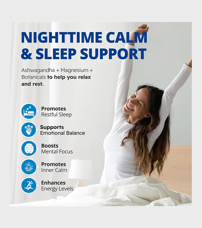 CanPrev Sleep Restore + Ashwagandha Health Benefits One Stop Supplements