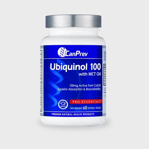 CanPrev Ubiquinol Bio Active 100 mg One Stop Supplements