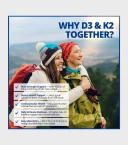 CanPrev Vitamin D3+K2 Health Benefits One Stop Supplements