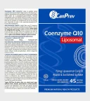 CanPrev liquid Liposomal CoQ10 Facts-Ingredients Label One Stop Supplements