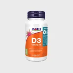 Now Foods Vitamin D 100 IU 180 Softgels One Stop Supplements